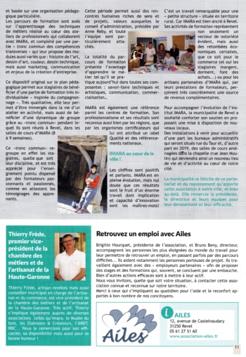 article Imara-lettre du maire sept 2018-2