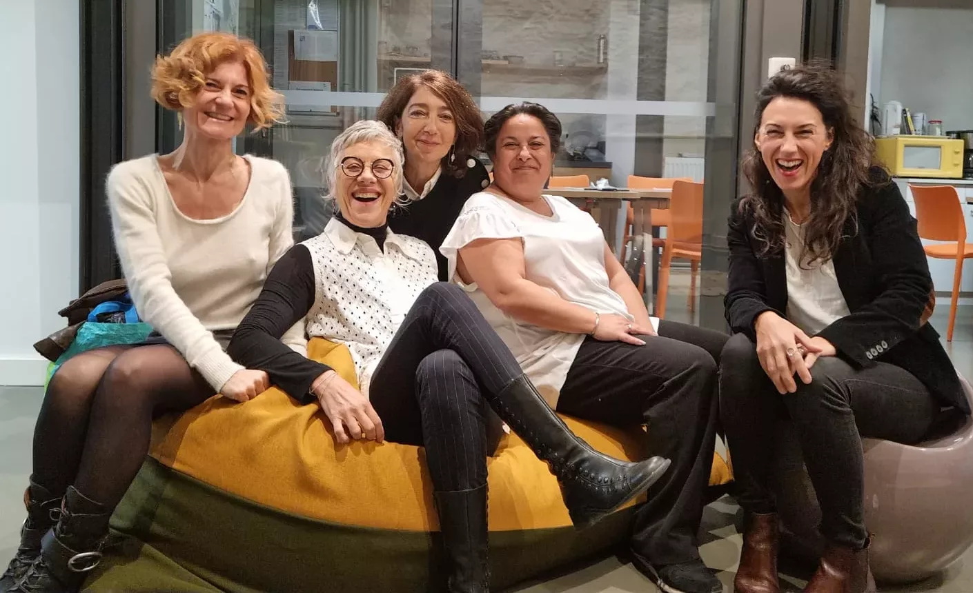 photo de l'équipe Imara, de gauche à droite respectivement : Florence Meunier, Myriam Saint Léger, Nadine Mirc, Danielle Gerier, Sophie Mardon